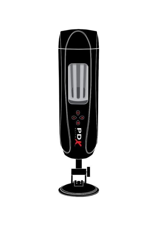 PDX ELITE - STROKER ULTIMATE MILKER 2 ROTATING & VIBRATOR