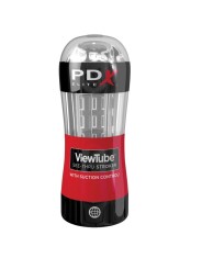 PDX ELITE - STROKER MASTURBATOR VIEWTUBE CONTROL SAUGKLAR