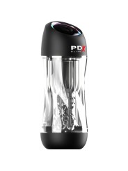PDX ELITE - VIBRATEUR STROKER VIEWTUBE PRO TRANSPARENT