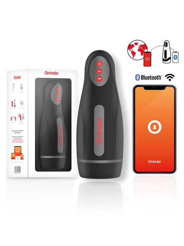 ONINDER - MASTURBATEUR RECHARGEABLE POUR HOMME SEOUL 10 VITESSES - APP