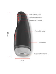 ONINDER - SEOUL MASTURBATORE MASCHILE RICARICABILE 10 VELOCITÀ - APP G