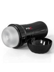 PDX EXTREME - SLIDE & GLIDE MASTURBATEUR AUTOLUBRIFIANT TRANSPARENT
