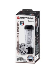 PRETTY LOVE - MASTURBATEUR HOMME TAMARA VIBRATEUR MULTI-VITESSES NOIR