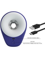 PRETTY LOVE - MASTURBATEUR POUR HOMME DJ LADY AVEC VIBRATION 5 RÉGLAGE