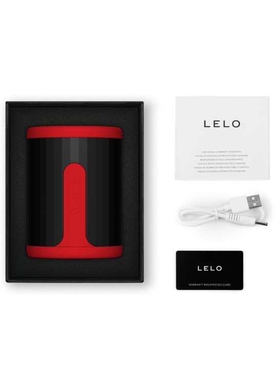 LELO - F2S™ TEAL MALE MASTURBATOR RED