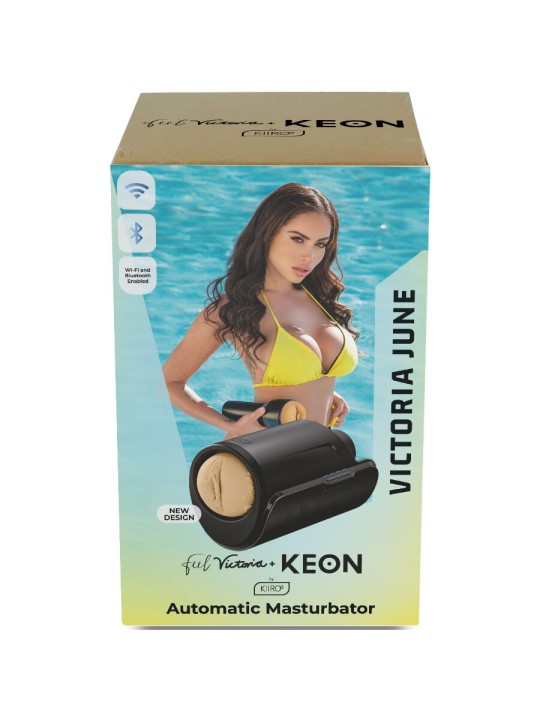 KIIROO - KEON WIFI COMBO VICTORIA JUNE MASTURBADOR AUTOMÁTICO + FEEL S