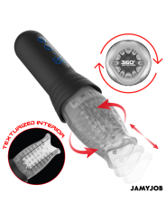 JAMYJOB - BLOW-R MASTURBATOR WITH THRUSTING AND ROTATION