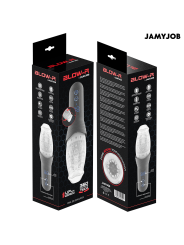 JAMYJOB - BLOW-R MASTURBATOR MIT STOSS- UND ROTATIONSFUNKTION