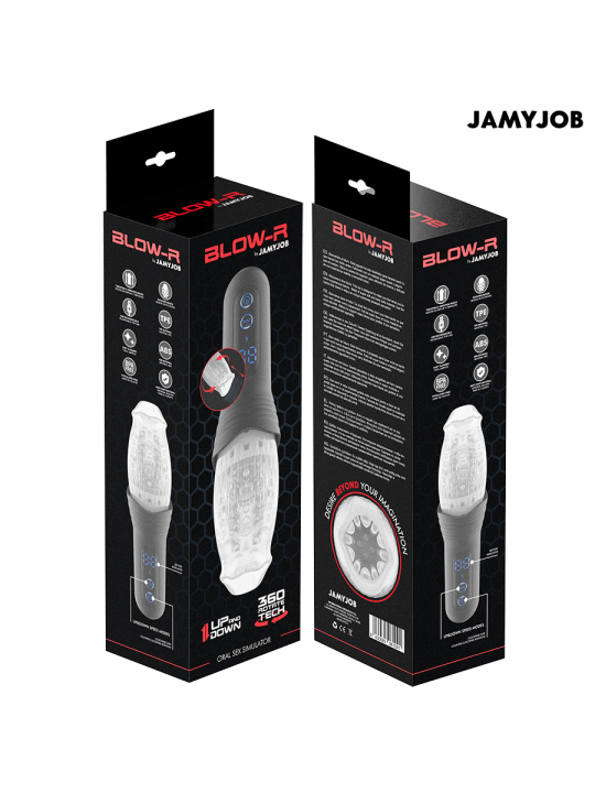JAMYJOB - BLOW-R MASTURBATOR WITH THRUSTING AND ROTATION