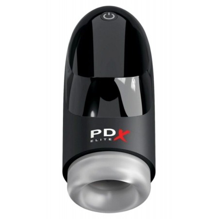 PDX ELITE - HYDROGASM CYCLONIC VIBRATING MASTURBATOR 20 CM