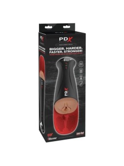 PDX ELITE - FAP-O-MATIC PRO XL VIBRATÓRIO AUTOMÁTICO MARROM 34,9 CM