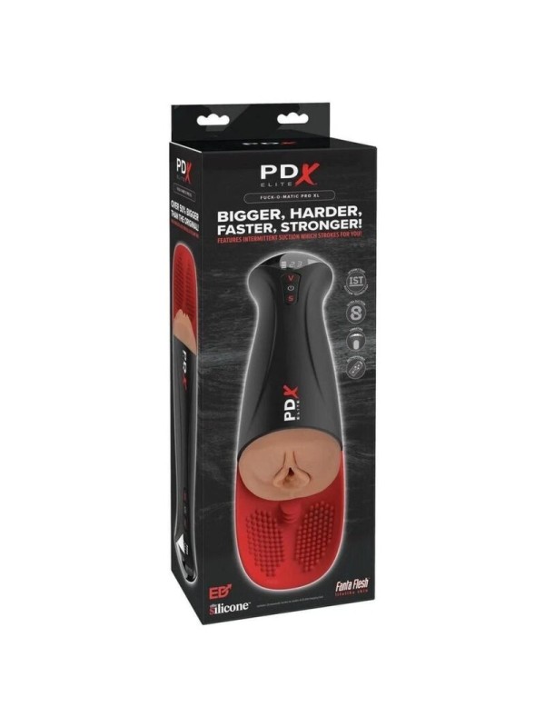 PDX ELITE - FAP-O-MATIC PRO XL VIBRATÓRIO AUTOMÁTICO MARROM 34,9 CM