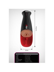 PDX ELITE - FAP-O-MATIC PRO XL VIBRATÓRIO AUTOMÁTICO MARROM 34,9 CM