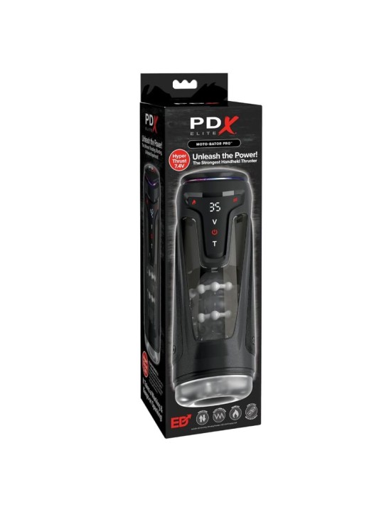 PDX ELITE - MOTO-BATOR PRO THRUSTING STROKER AUTOMATIC VIBRATING AND W
