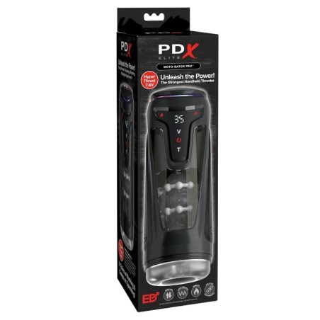 PDX ELITE - MOTO-BATOR PRO THRUSTING STROKER AUTOMATISCHE VIBRERENDE E
