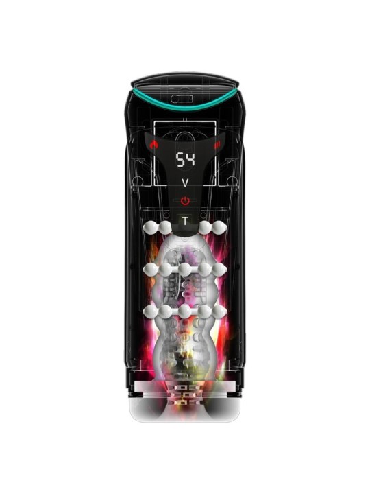 PDX ELITE - MOTO-BATOR PRO MASTURBADOR AUTOMÁTICO COM VIBRAÇÃO E AQUEC
