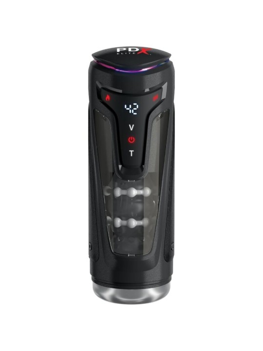 PDX ELITE - MOTO-BATOR PRO MASTURBADOR AUTOMÁTICO COM VIBRAÇÃO E AQUEC