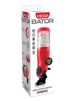 EXTREME TOYZ - PDX MEGA BATOR USB MANNELIJKE MASTURBATOR MOND ROOD