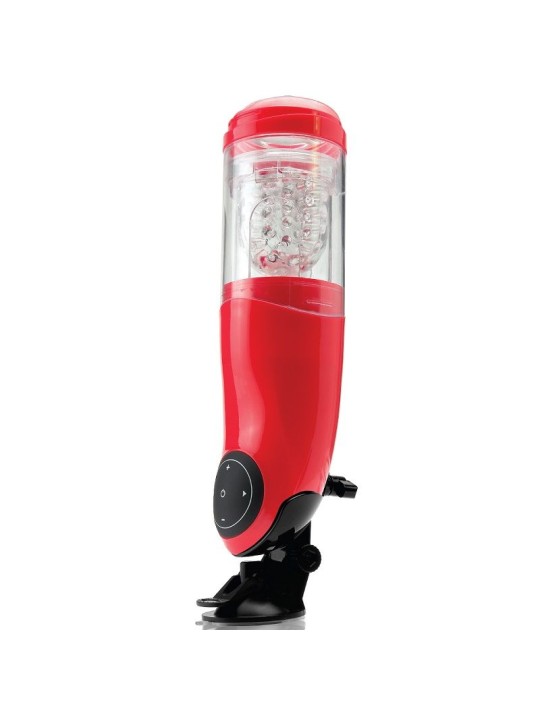 EXTREME TOYZ - PDX MEGA BATOR USB MASTURBADOR MASCULINO BOCA VERMELHO