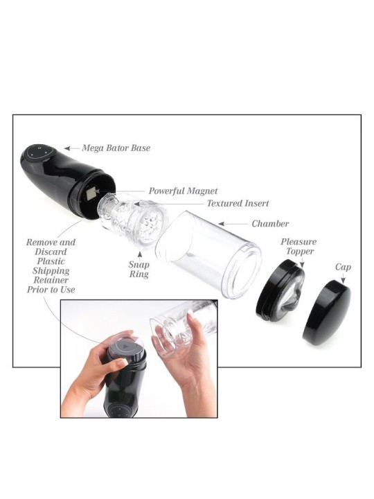 EXTREME TOYZ - PDX MEGA BATOR USB MNNLICHER MASTURBATOR MUND ROT
