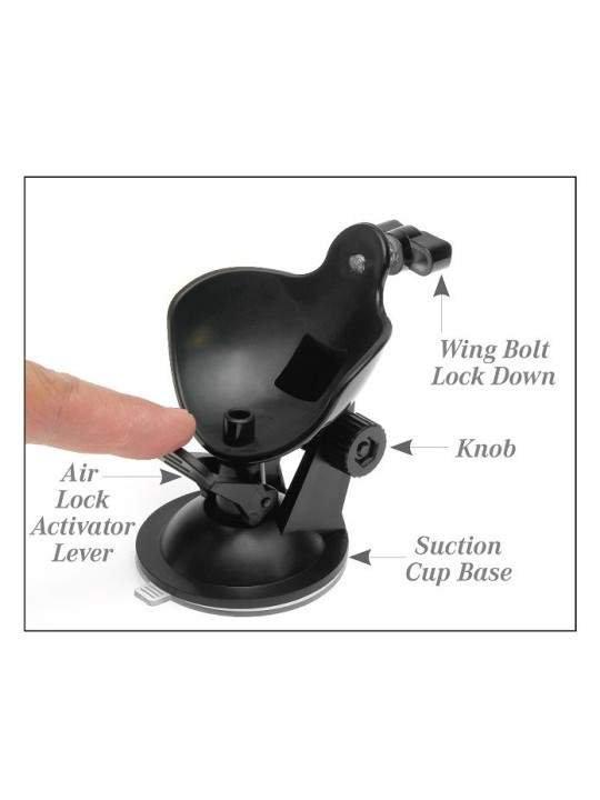 EXTREME TOYZ - PDX MEGA BATOR USB MALE MASTURBATOR MOUTH RED
