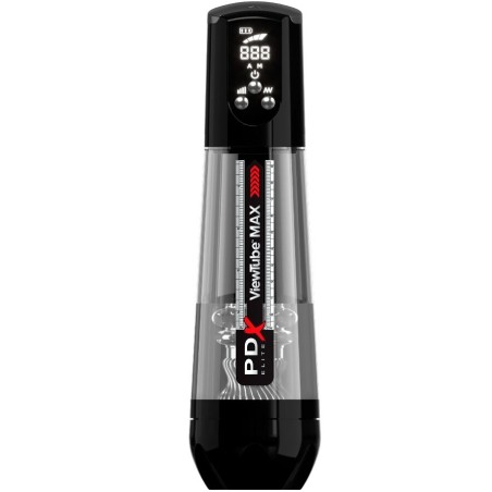 PDX ELITE - VIEWTUBE MAX VIEW AUTOMATISCHER MASTURNADOR MIT TRANSPAREN