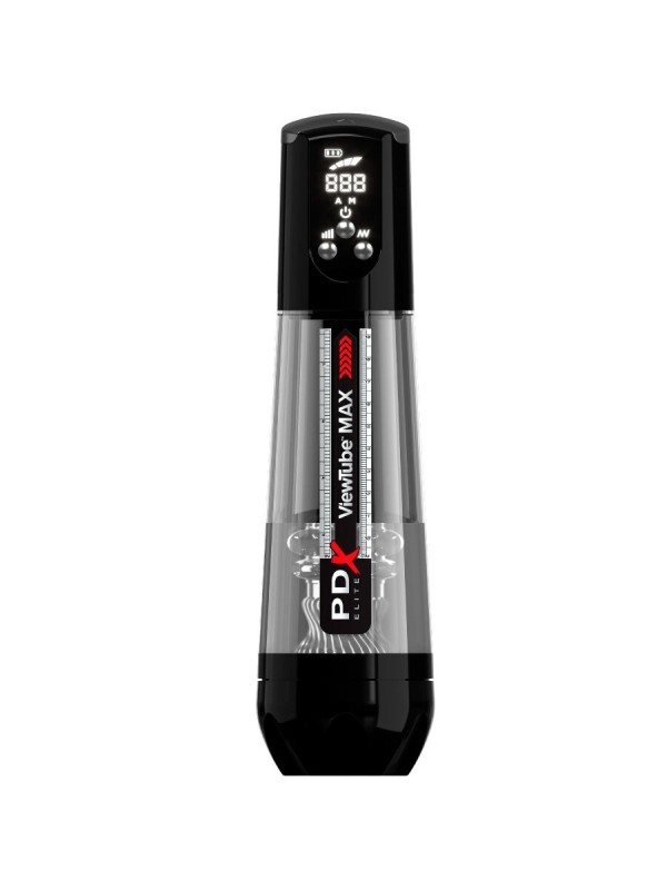 PDX ELITE - VIEWTUBE MAX VIEW MASTURNADOR AUTOMÁTICO CON SUCCIÓN TRANS