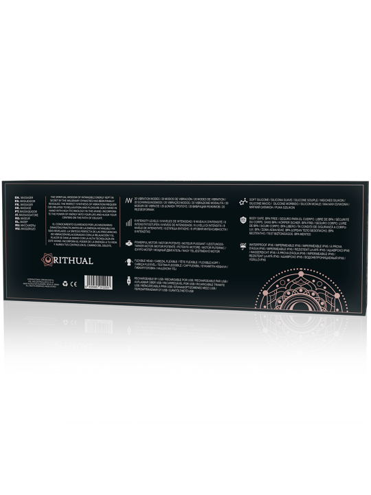 RITHUAL - BAGUETTE AKASHA PUISSANTE RECHARGEABLE 2.0 NOIRE