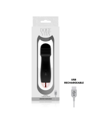 DOLCE VITA - TRES BLACK 7 SNELHEDEN OPLAADBARE VIBRATOR