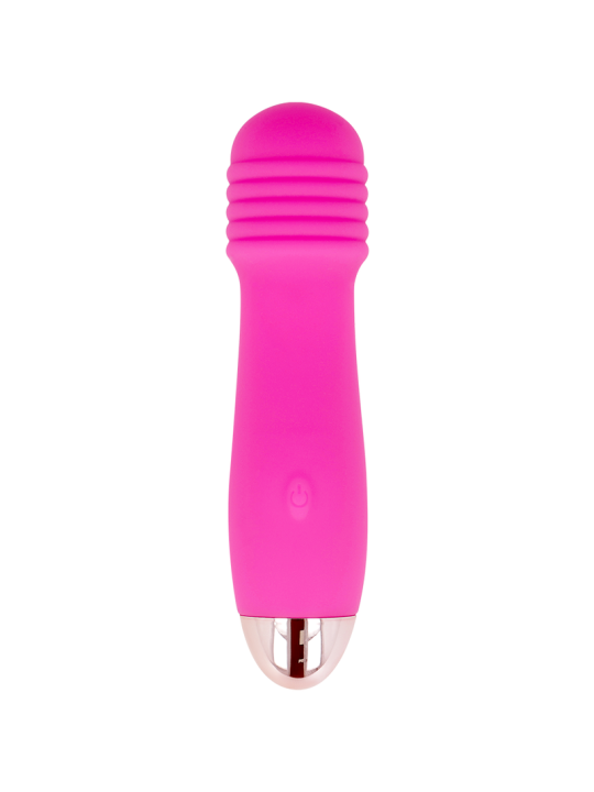 DOLCE VITA - VIBRADOR RECARGABLE THREE ROSA 7 VELOCIDADES
