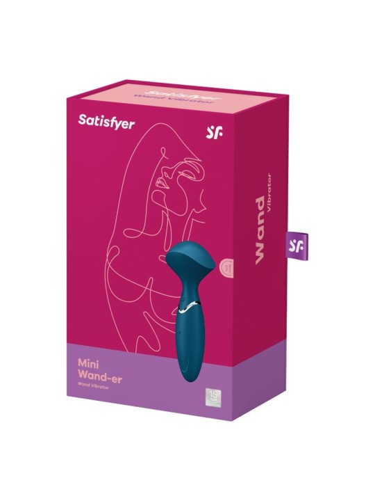 SATISFYER - MINI WOND-ER AZUL