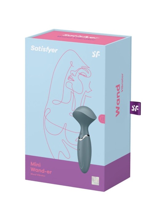 SATISFYER - MINI WOND-ER CINZA