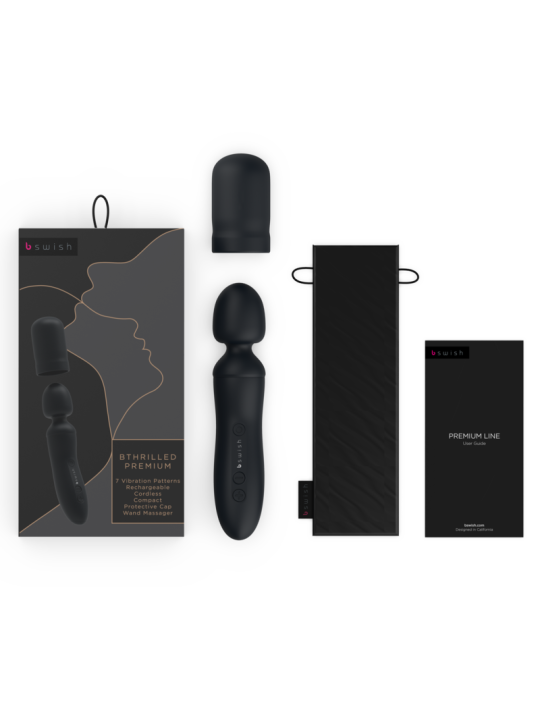 B SWISH - BTHRILLED VIBRATOR STAB PREMIUM SCHWARZ