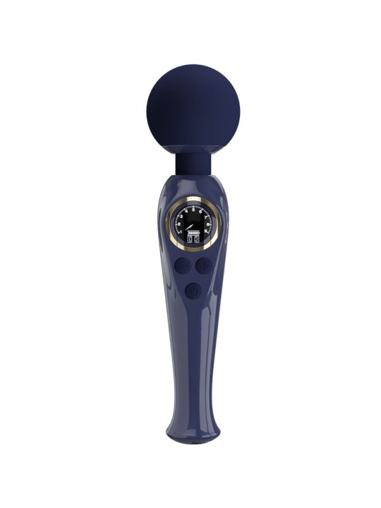 PRETTY LOVE - SKYLER VIBRATOR WAND BLAUW
