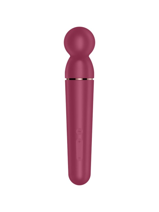 SATISFYER - PLANET WAND-ER VIBRERENDE MASSAGER BERRY