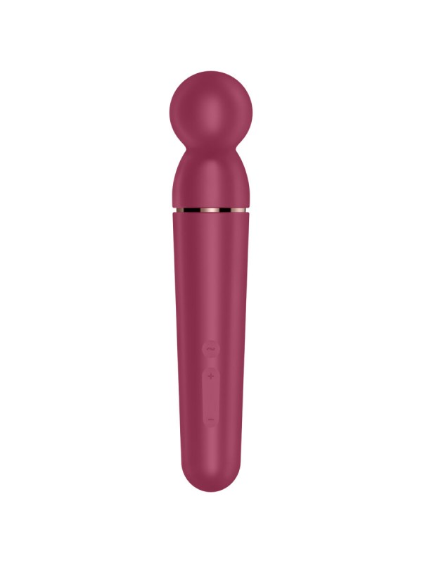 SATISFYER - PLANET WAND-ER VIBRERENDE MASSAGER BERRY