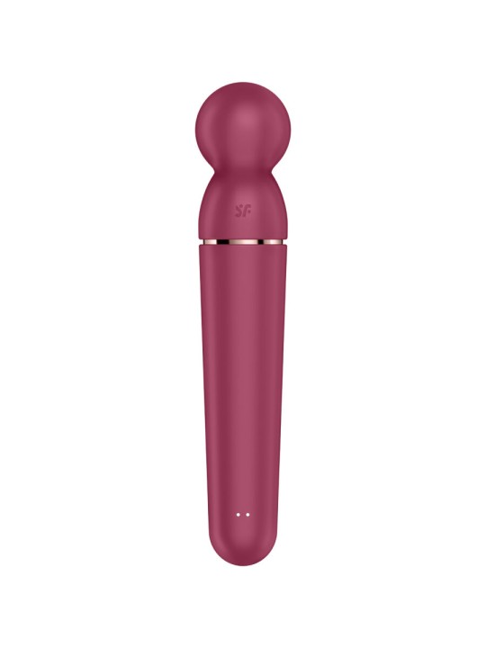 SATISFYER - PLANET WAND-ER VIBRERENDE MASSAGER BERRY