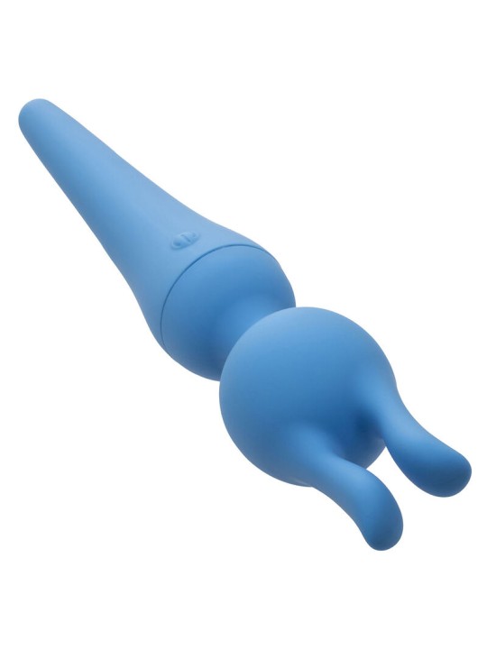 CALEXOTICS - COUTURE KIT VIBRATOR WAND 10 VIBRATIES BLAUW