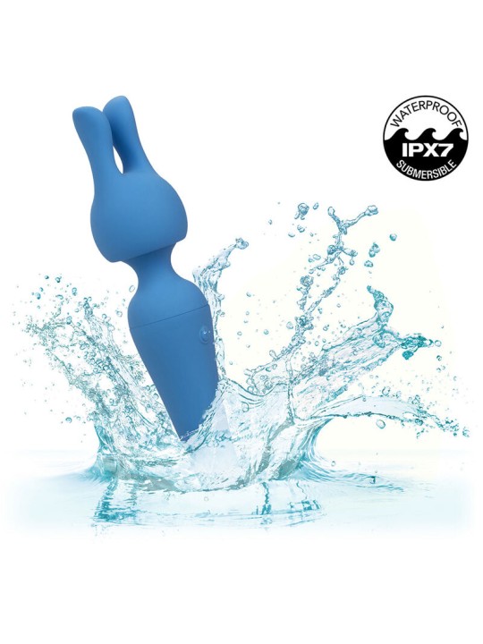 CALEXOTICS - COUTURE KIT VIBRATOR WAND 10 VIBRATIES BLAUW