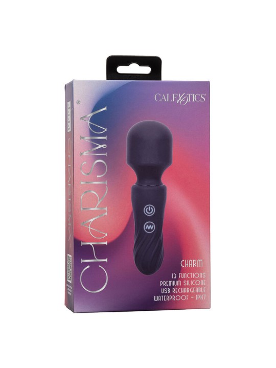 CALEXOTICS - CHARISMA CHARM MASSAGER 12 FUNCTIONS PURPLE