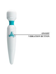 PRETTY LOVE - VIBRATORE CLOUD WAND 7 VIBRAZIONI BIANCO