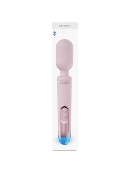 KIIROO - PROWAND VIBRATOR WAND AFSTANDSBEDIENING + GRATIS APP ROZE