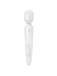 SATISFYER - WAND ERLAND MASSEUR VIBRANT BLANC