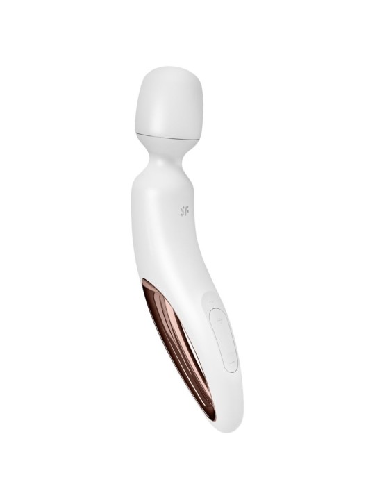 SATISFYER - BACCHETTA ERLAND MASSAGGIATORE VIBRANTE BIANCO