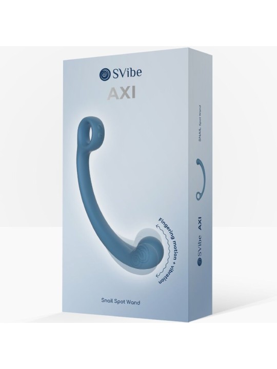 SNAIL VIBE - AXI VIBRATING MASSAGE WAND BLUE
