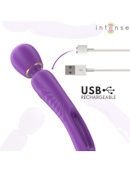 INTENSE - CHRISTY VIBRATING WAND WITH FLIPPING TONGUE
