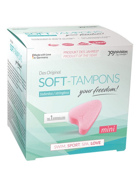 JOYDIVISION SOFT-TAMPONS - TAMPONES ORIGINALES MINI LOVE / 3UDS