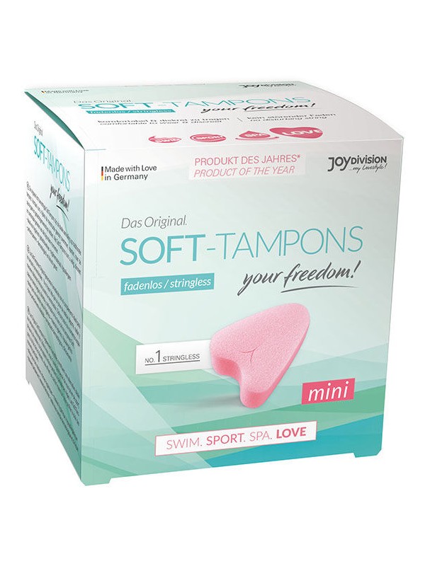JOYDIVISION SOFT-TAMPONS - ORIGINAL SOFT-TAMPONS MINI 3 UDS