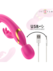 INTENSE - WINONA DOPPIO VIBRATORE CONIGLIO E BACCHETTA