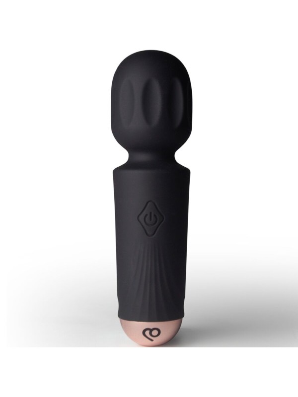 ROCKS-OFF - MINI WAND RECARGABLE 16 FUNCIONES NEGRO